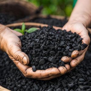 Continuous Biomass Charcoal Making Machine 3 Bamboo Charcoal