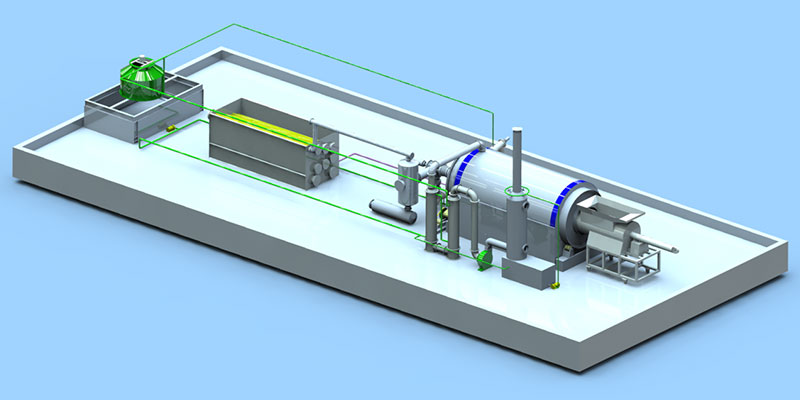 Batch Pyrolysis Plant