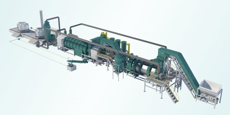 Modularized Biomass Carbonization Plant