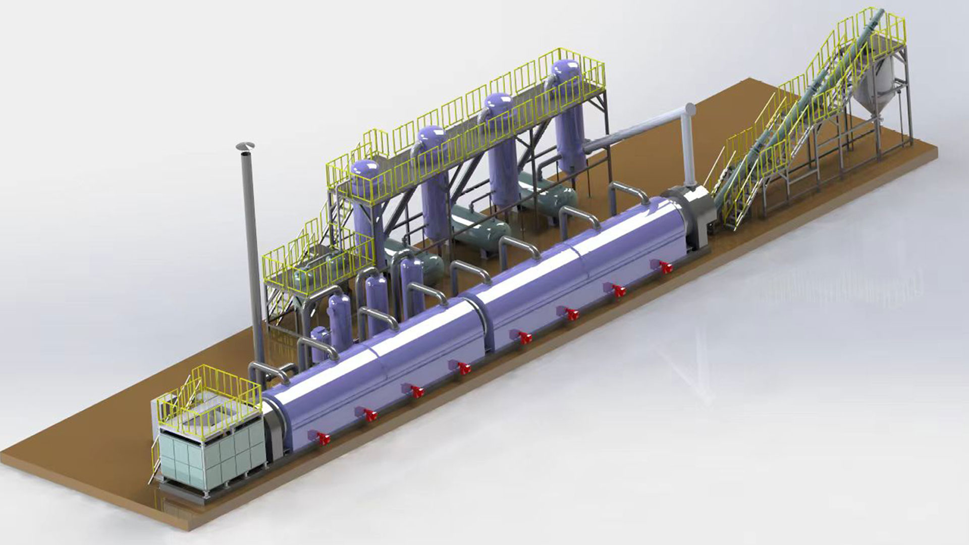 Fully Automatic Pyrolysis Plant