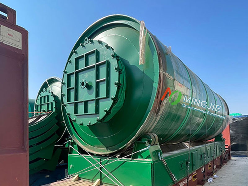 3 Pyrolysis Plants for Sale to South Africa 1 Palstic Pyrolysis Reactor