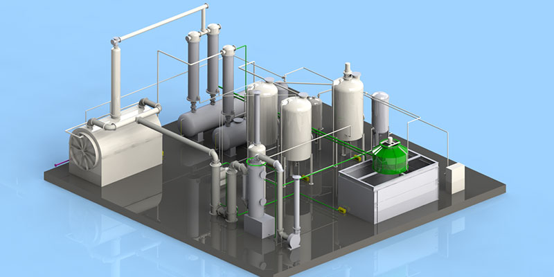 Pyrolysis Oil Distillation 8 Pyrolysis Oil Distillation Plant
