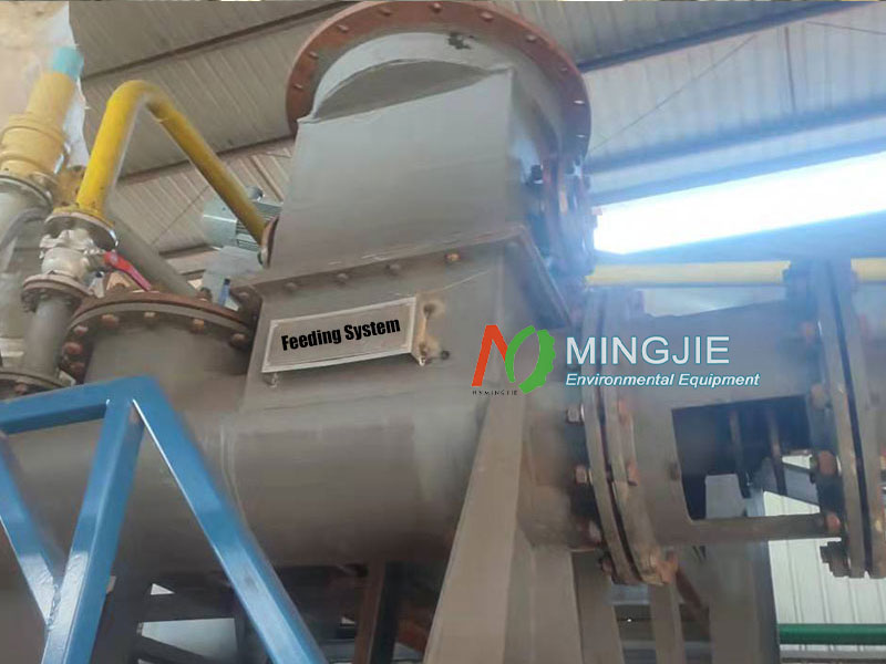Continuous Pyrolysis Machine for Sale 2 Automatic Feeding System