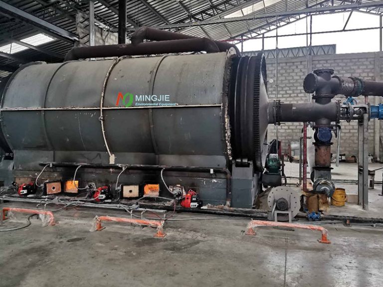 Batch Pyrolysis Plant 8 Batch Pyrolysis Plant for Sale to Ecuador