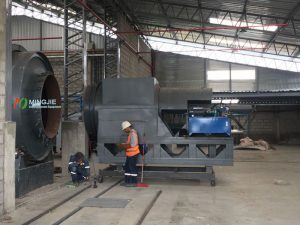 Batch Pyrolysis Plant for Sale to Ecuador