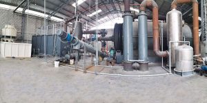 Batch Pyrolysis Plant in Ecuador