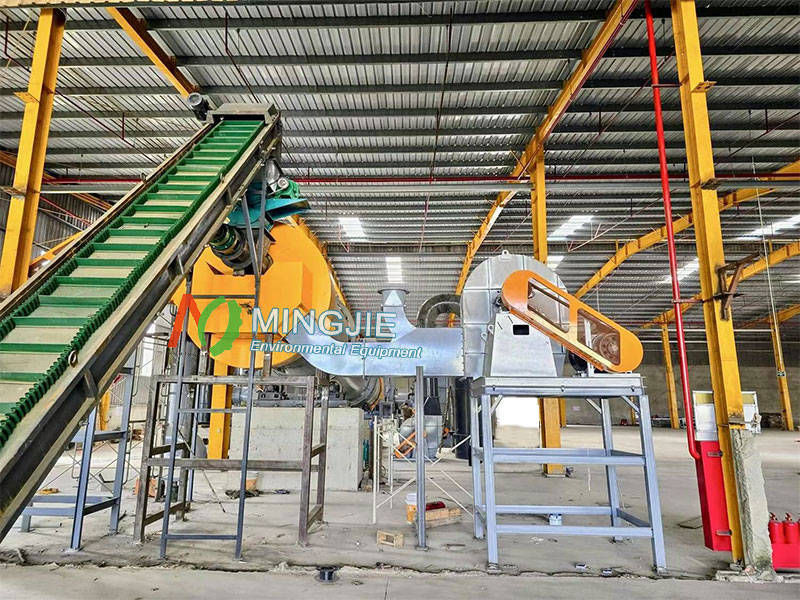 MJT-3000 Biomass Carbonization Machine for Sale to Vietnam 3 Biomass Carbonization Machine in Vietnam