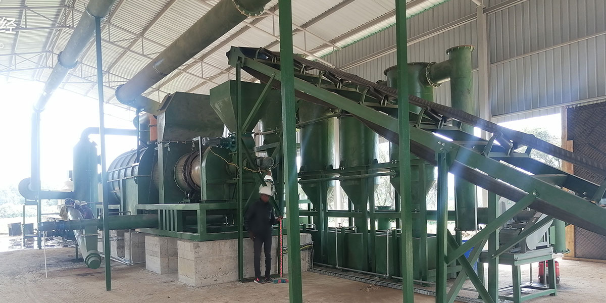 Biomass Pyrolysis Equipment for Sale to Tanzania