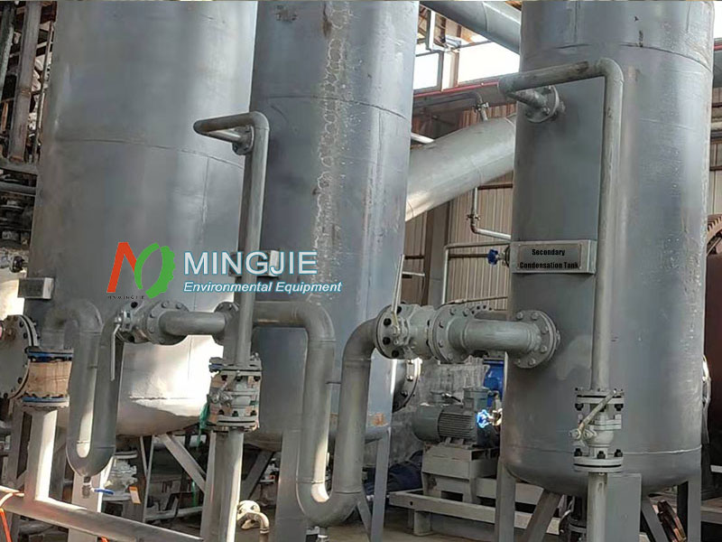 Continuous Pyrolysis Machine for Sale 5 Condensation System