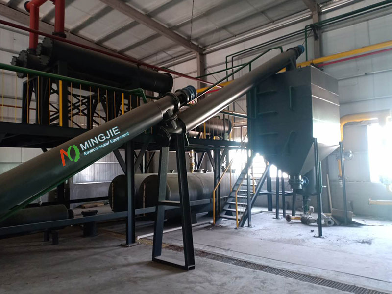 Semi Continuous Waste Tyre Pyrolysis Plant for Sale 5 Continuous Waste Tyre Pyrolysis Equipment