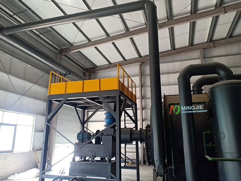 Semi Continuous Waste Tyre Pyrolysis Plant for Sale 2 Continuous Waste Tyre Pyrolysis Plant for Sale