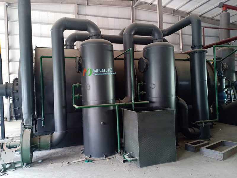 Semi Continuous Waste Tyre Pyrolysis Plant for Sale 3 Continuous Waste Tyre Pyrolysis Reactor