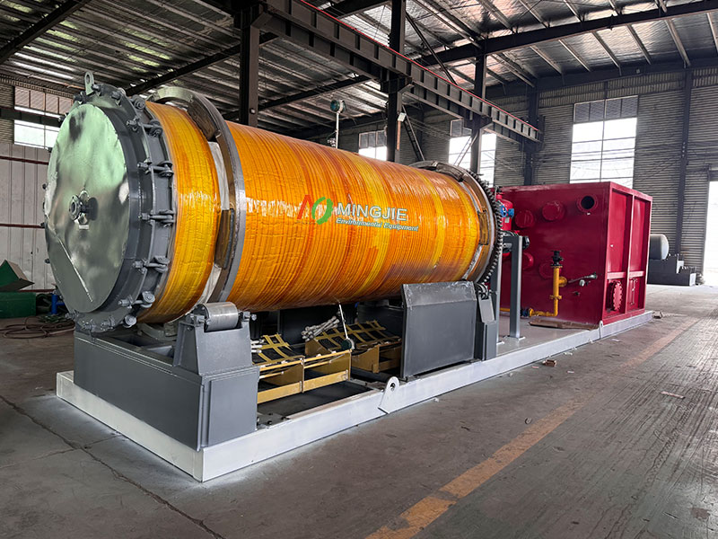 Waste Plastic To Fuel Pyrolysis Machine Manufacturer 5 Electromagnetic Heating Pyrolysis Plant