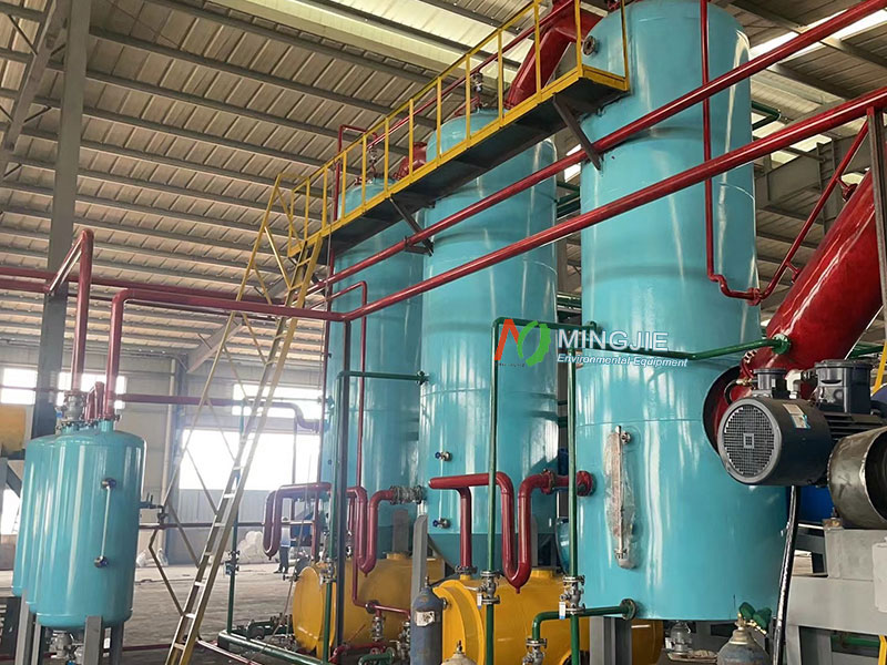 How to Choose Batch and Continuous Tire Pyrolysis Plant 9 Fully Automatic Tire Pyrolysis Plant