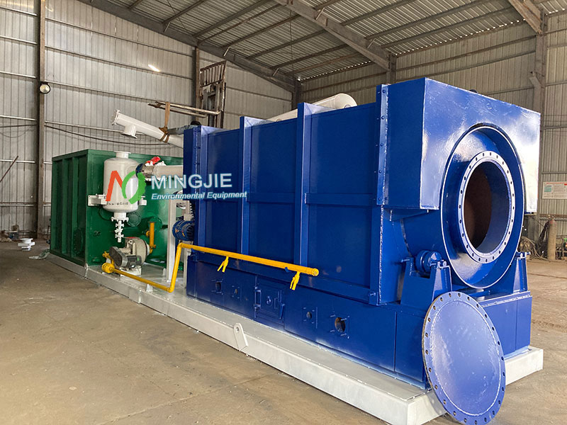 MJ-2 Small Pyrolysis Machine for Sale to Peru
