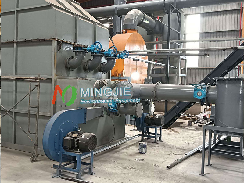 MJT-3000 Biomass Carbonization Machine for Sale to Vietnam 4 MJT-3000 Biomass Carbonization Machine for Sale to Vietnam