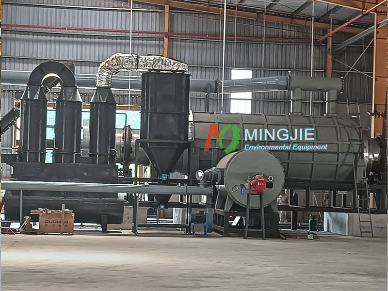 MJT-3000 Biomass Carbonization Machine for Sale to Vietnam 5 MJT-3000 Biomass Carbonization Machine