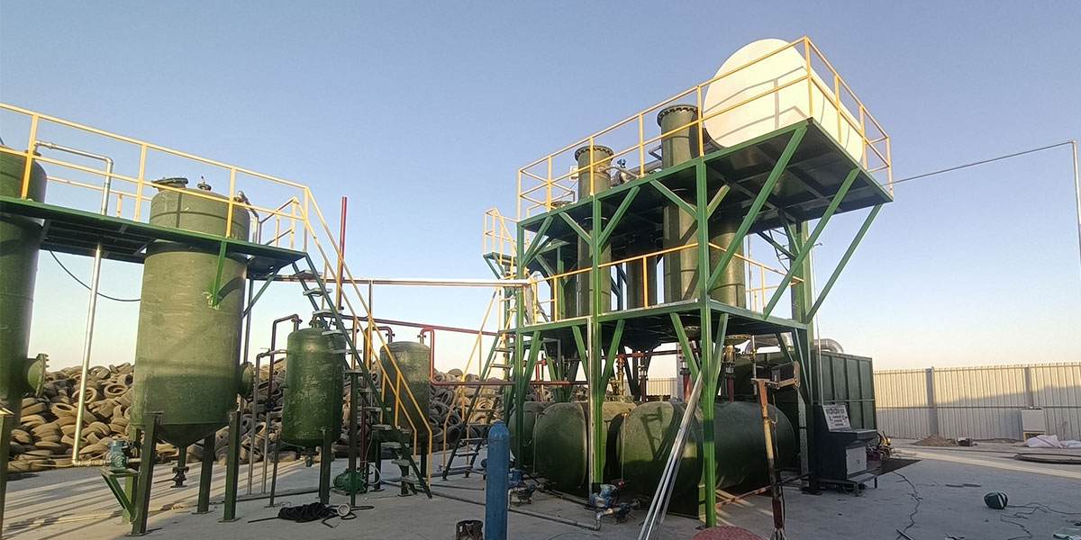 MJZ-6 Waste Oil Distillation Plant for Sale to Iraq