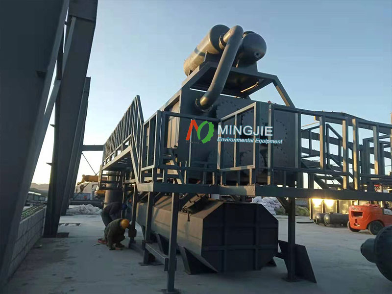 Municipal Solid Waste Pyrolysis Plants for Sale 2 MSW Pyrolysis Plant Installation