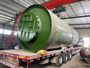Waste Plastic To Fuel Pyrolysis Machine Manufacturer 6 MSW Pyrolysis Reactor for Sale