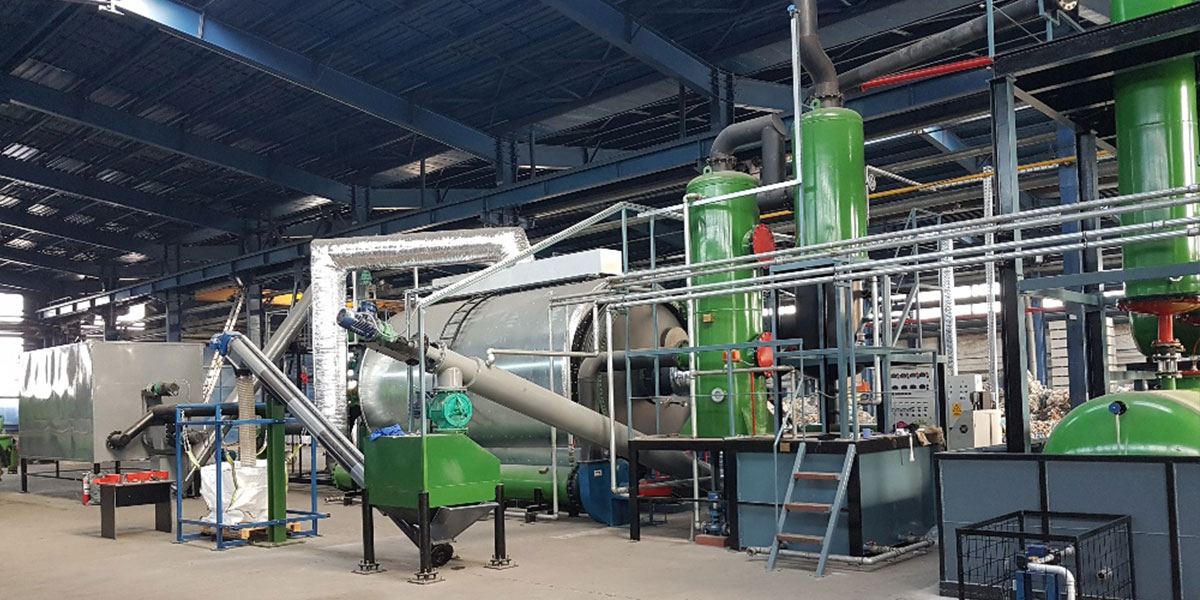 Plastic Pyrolysis Equipment for Sale to Romania