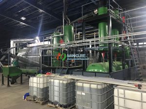 Plastic Pyrolysis Machine for Sale to Romania