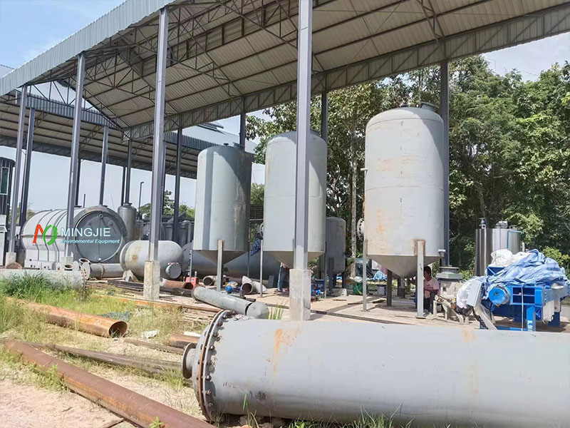 Pyrolysis Plastics Recycling Provides New Solution for Circular Economy 5 Plastic Pyrolysis Plant for Sale to Thailand