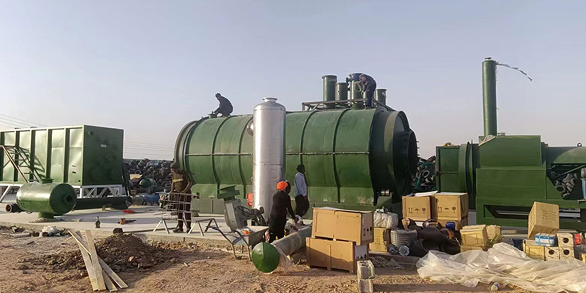 Pyrolysis Equipment for Sale to Iraq