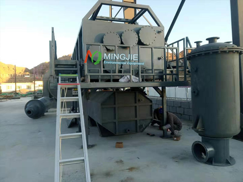 Municipal Solid Waste Pyrolysis Plants for Sale 1 Pyrolysis Equipoment Installation