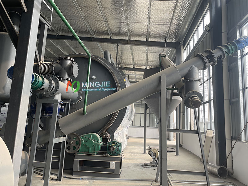 Pyrolysis Medical Waste Plant for Sale to Henan