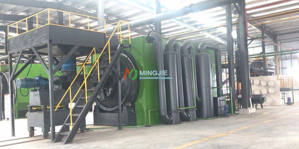 What is Waste Plastic Pyrolysis Recycling 5 Semi Continuous Tire Pyrolysis Plant