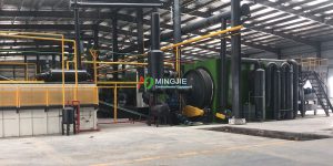 Semi-continuous Tire Pyrolysis Plant