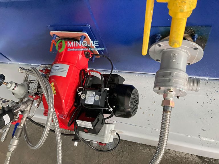 Small Pyrolysis Machine Heating System