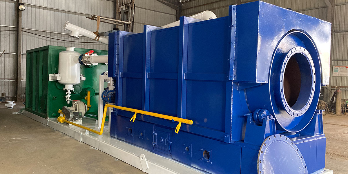 Small Pyrolysis Machine for Sale to Peru