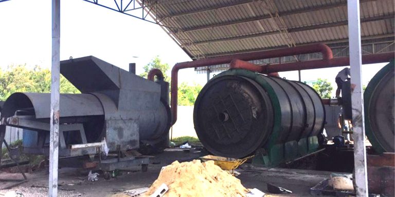 News 10 Tire Pyrolysis Equipment for Sale to Thailand