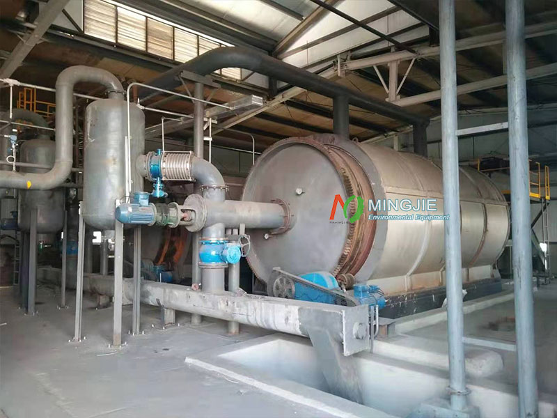 Tyre Recycling Pyrolysis Plant for Sale to Lebanon 6 Tire Recycling Pyrolysis Plant