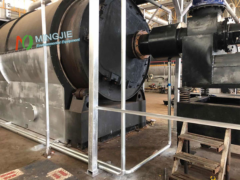 Waste Plastic Pyrolysis Plant Installation