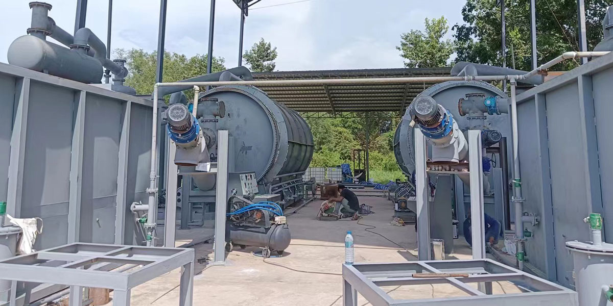 Waste Plastic Pyrolysis Plant for Sale