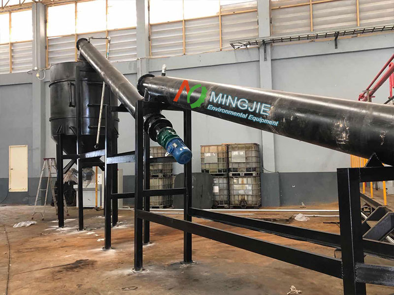 Waste Plastic Slag Discharging System
