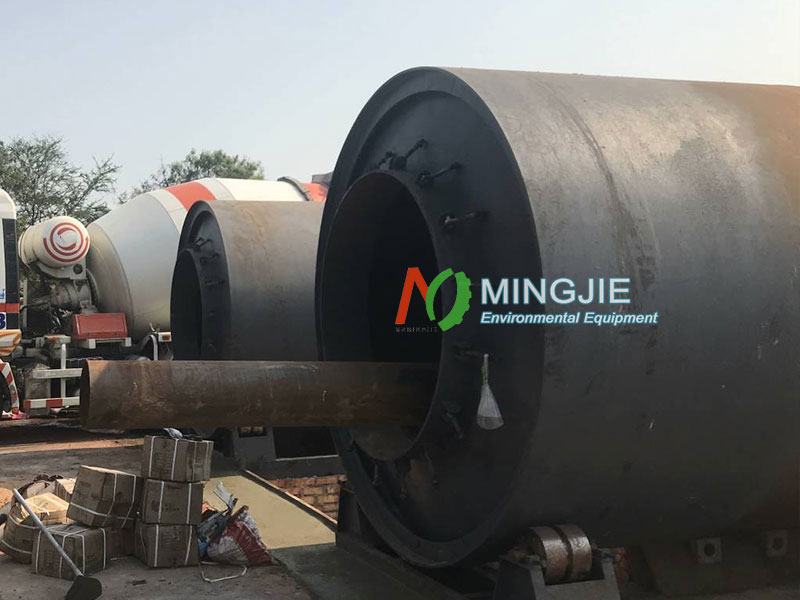 Waste Tire Pyrolysis Equipment for Sale to India
