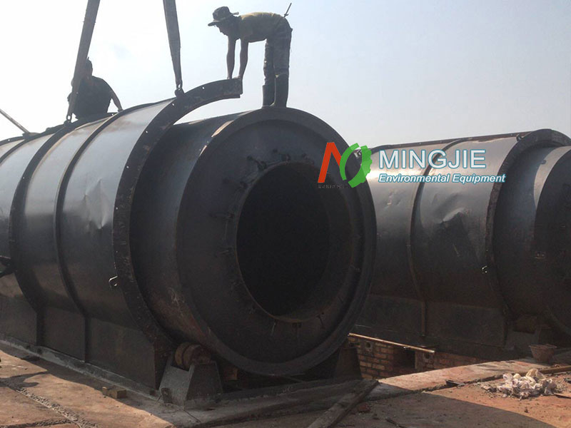Waste Tyre Pyrolysis Equipment for Sale to India