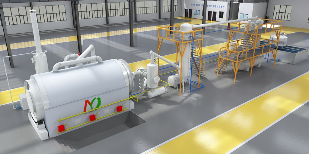 How to Choose Batch and Continuous Tire Pyrolysis Plant 1 Batch Tire Pyrolysis Plant
