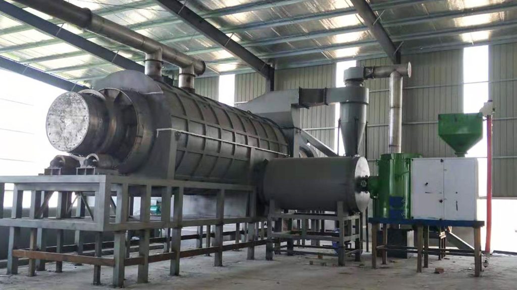How Biochar Production Machine Converts Bagasse into Charcoal 7 Biomass Carbonization Plant