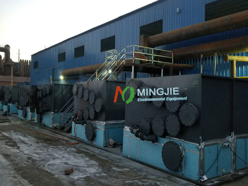 Tire Recycling Pyrolysis Plant for Sale 2 Condensation System