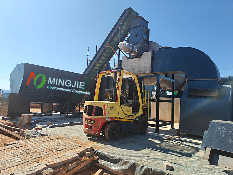 MJT-3000 Wood Charcoal Manufacturing Machine