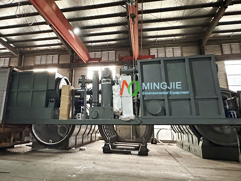 Mobile Pyrolysis Machine