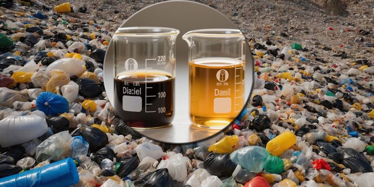 Pyrolysis Oil from Plastic Waste