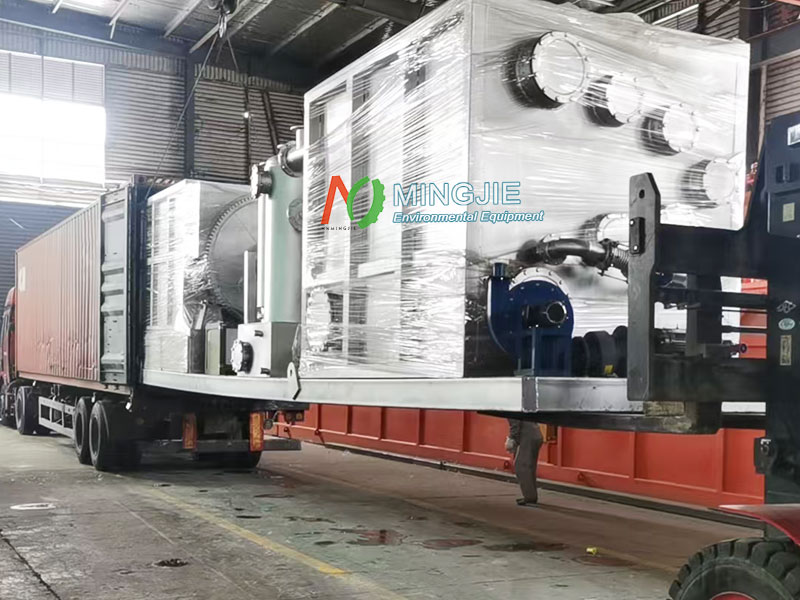 Small Scale Pyrolysis Equipment for Sale to Mexico 2 Small Scale Pyrolysis Equipment