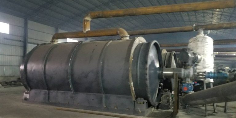 Tyre Recycling Pyrolysis Plant