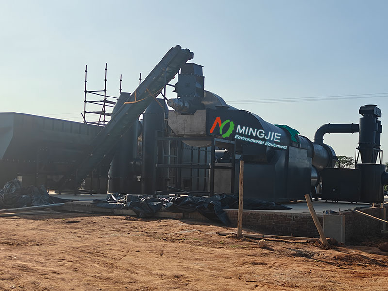 Wood Biochar Manufacturing Machine